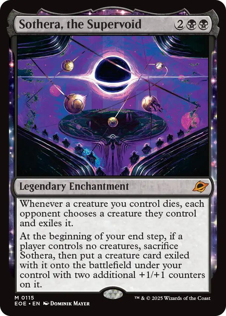 Sothera, the Supervoid Edge of Eternities Regular