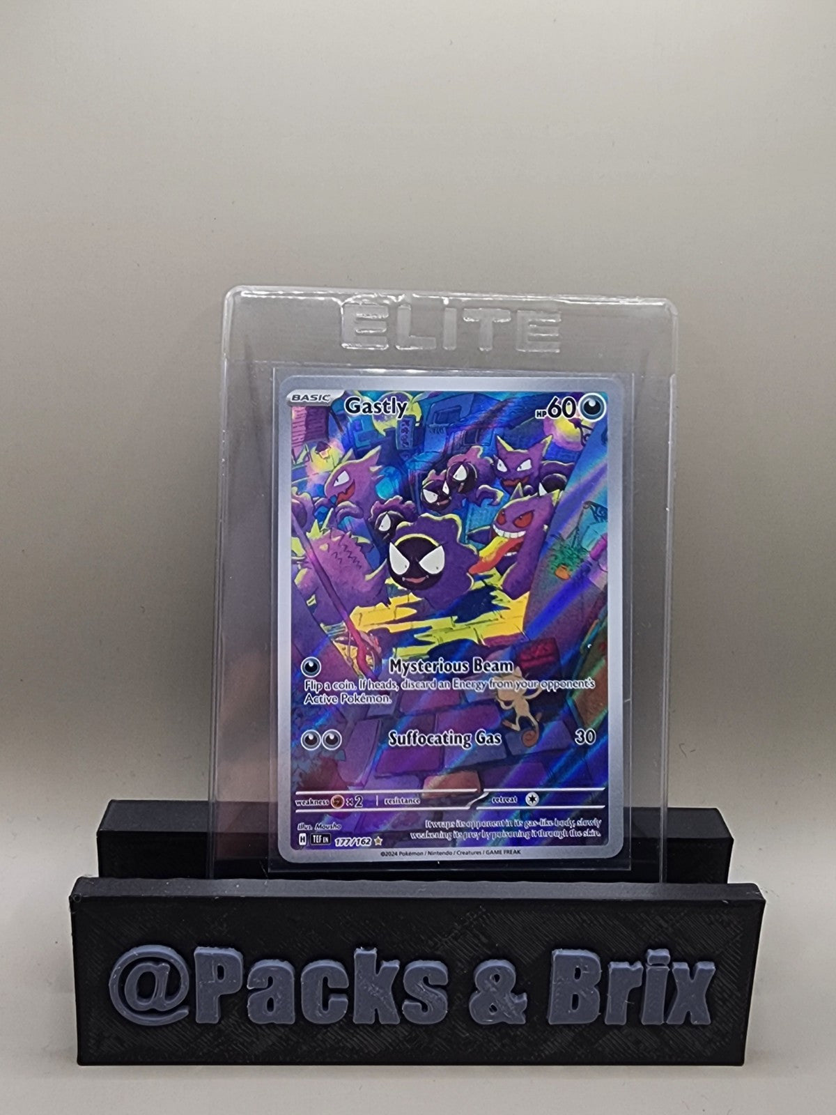 Gastly 177/162 Sv05: Temporal Forces Holo Full Art NM