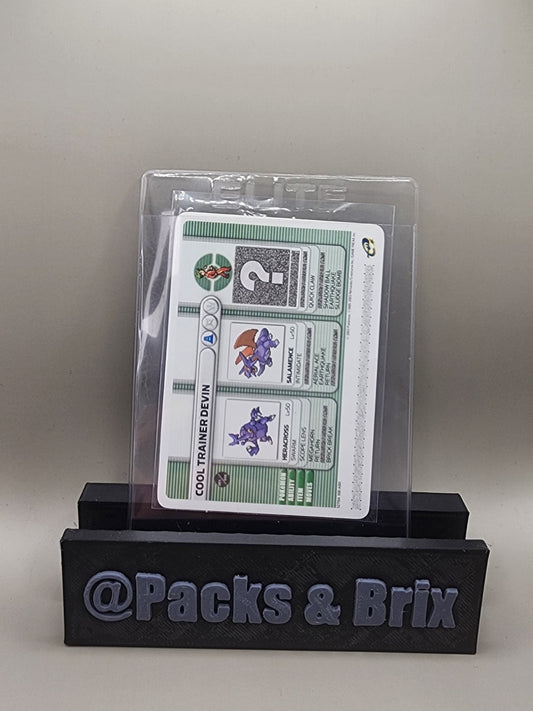 Cool Trainer Devin GBA 2003 Battle E Reader Card Ruby & Sapphire 