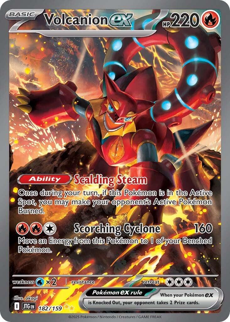 Volcanion ex 182/159 Sv09: Journey Together Holo Near Mint (NM)