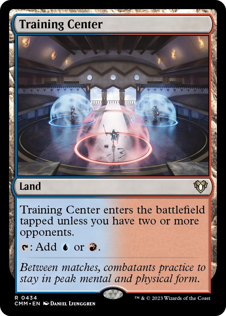 Training Center Commander Masters Regular MTG NM