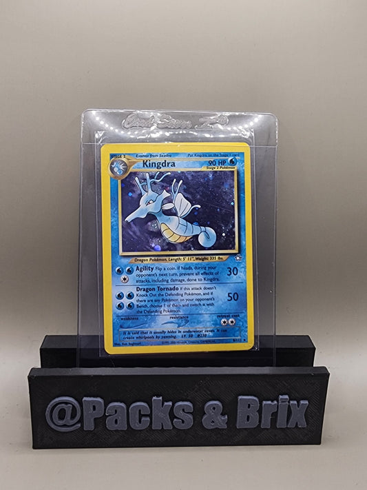 Kingdra 8/111 PL Holo Rare Neo Genesis Unlimited Edition Pokemon WOTC MP