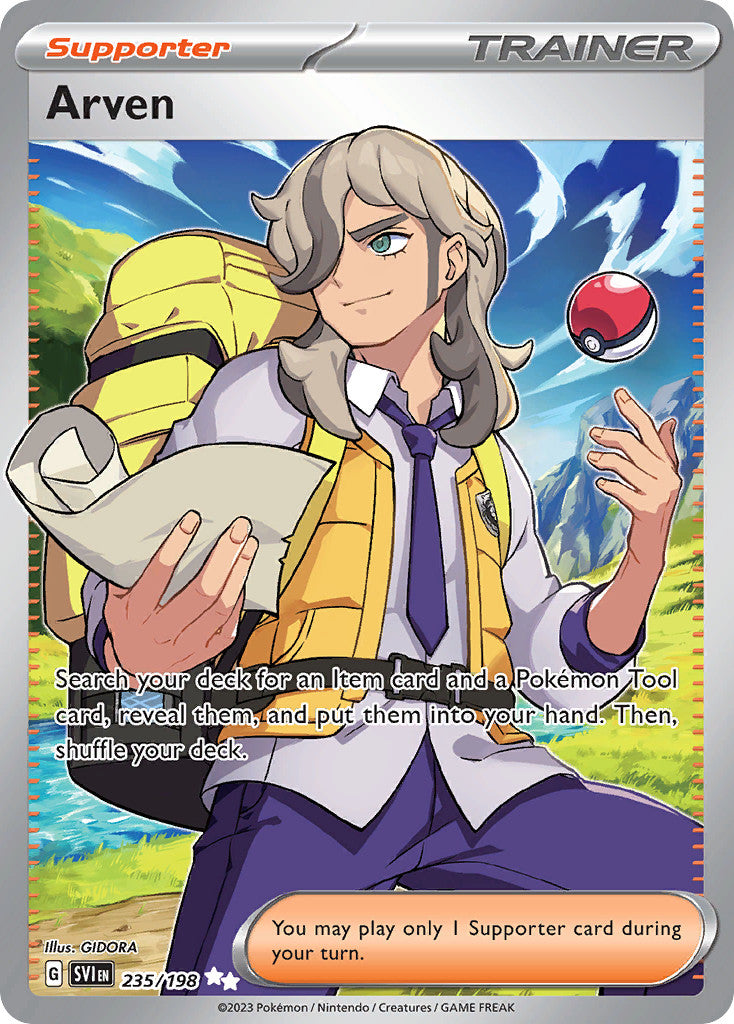 Arven 235/198 SV01: Scarlet & Violet Base Set Holo Near Mint (NM)