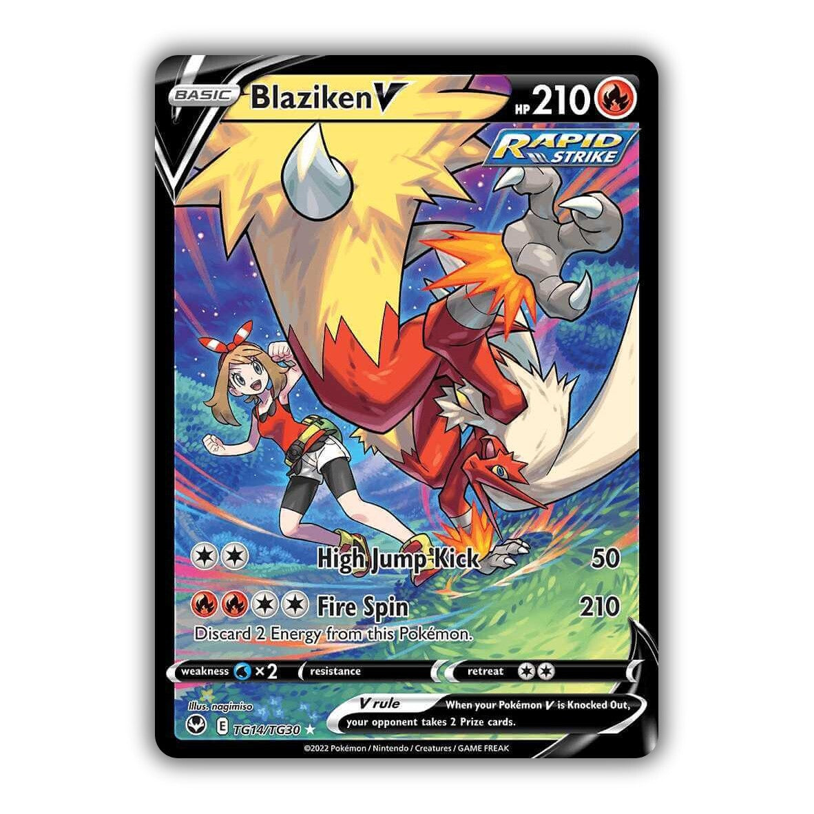 Blaziken V TG14/TG30 Swsh12: SNear Mint (NM)