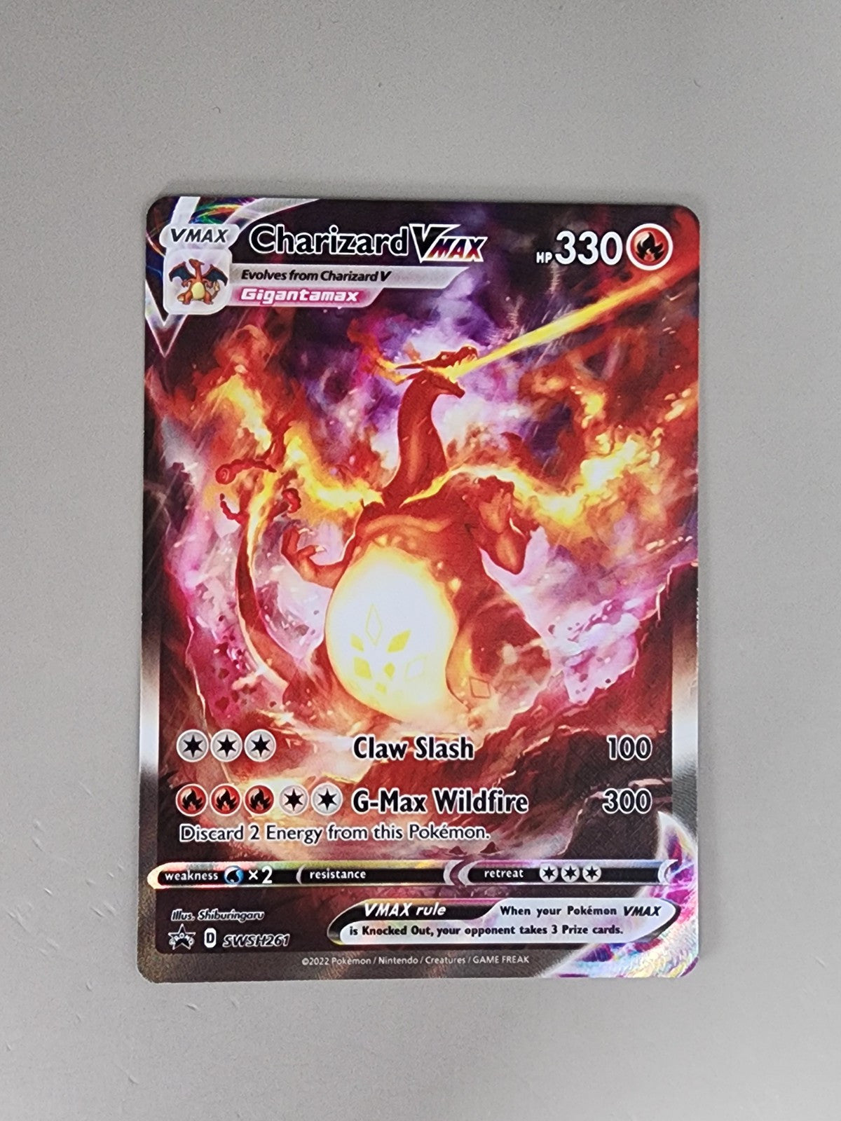 Charizard VMAX SWSH261 SWSH: Sword & Shield Promo Cards Holo NM