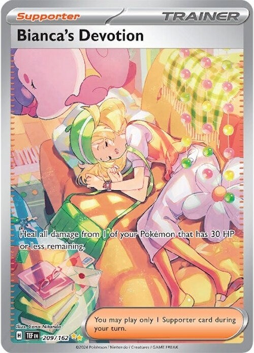 2024 Pokémon TCG Bianca's Devotion Temporal Forces 209/162 PSA 9