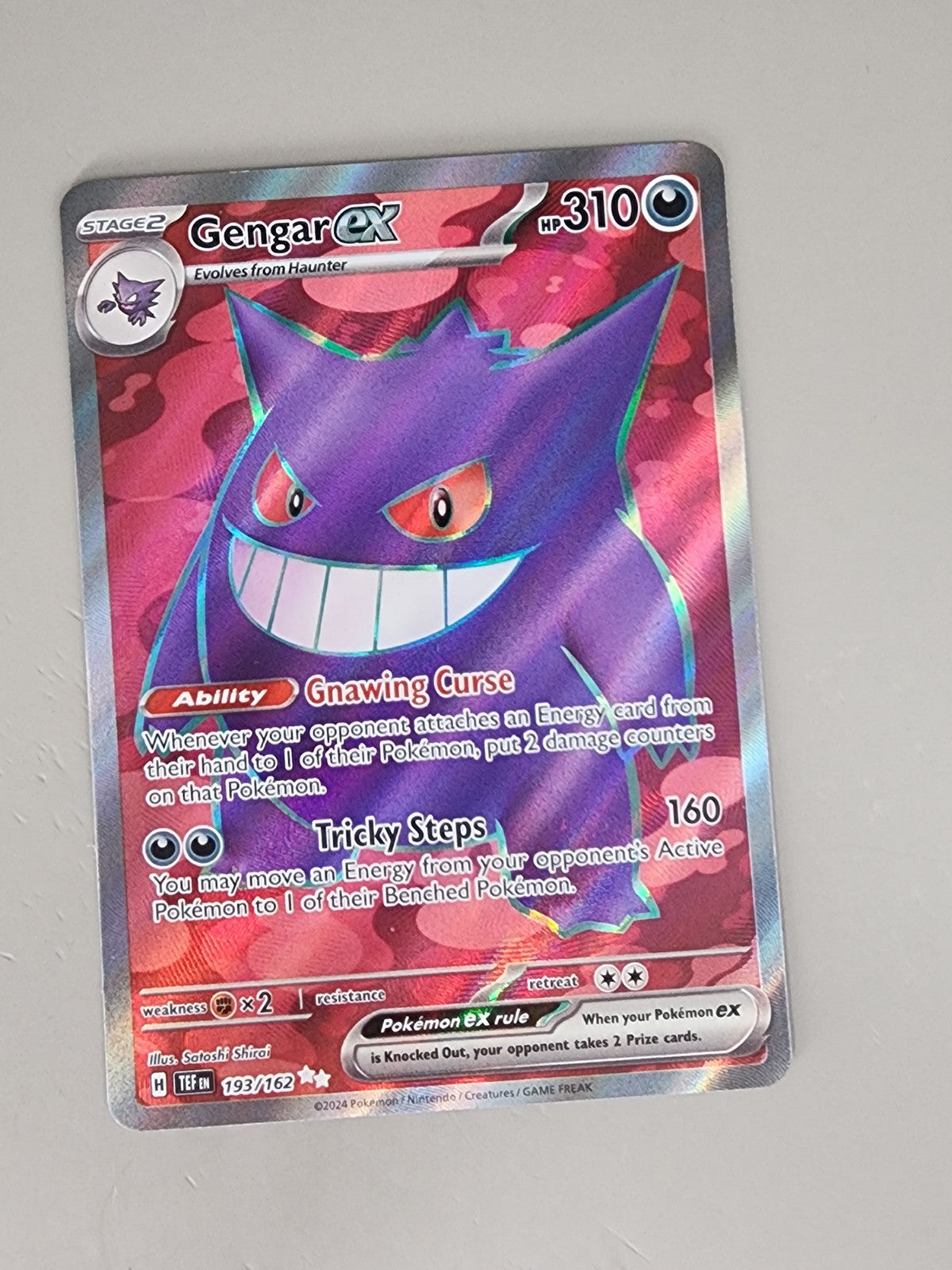 Gengar ex 193/162 LP