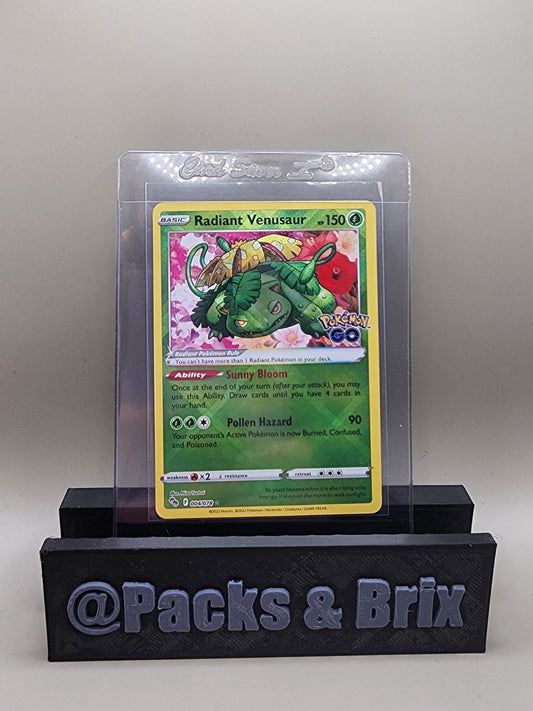 Radiant Venusaur 004/078 Pokémon GO Holo LP