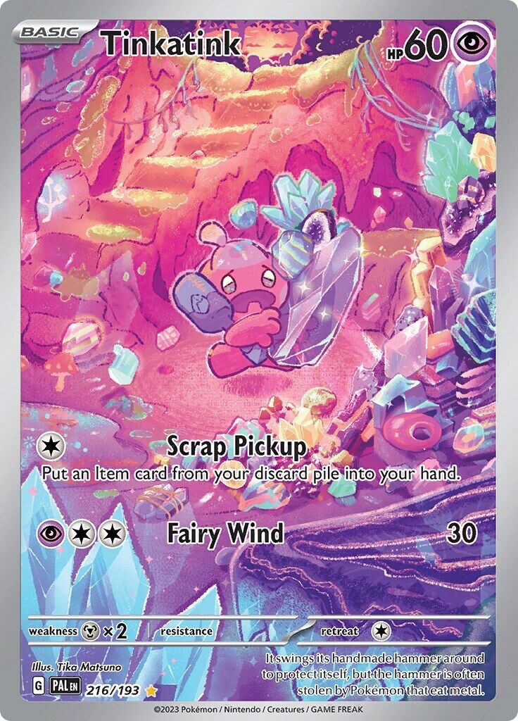 Tinkatink 216/193 Sv02: Paldea Evolved Holo