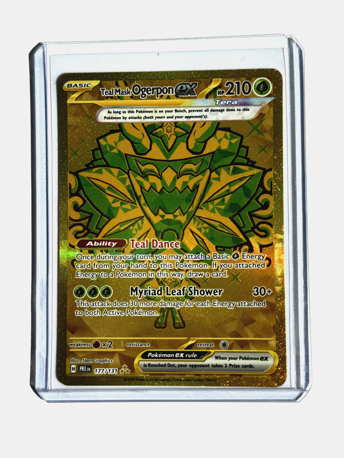 Teal Mask Ogerpon 177/131 NM