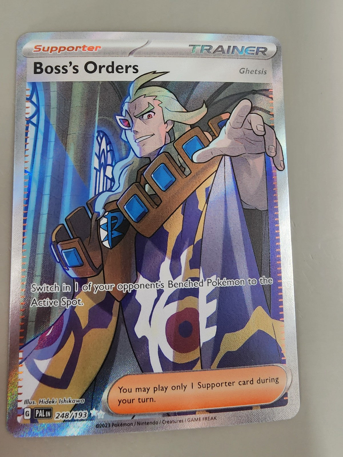 Boss's Orders 248/193 