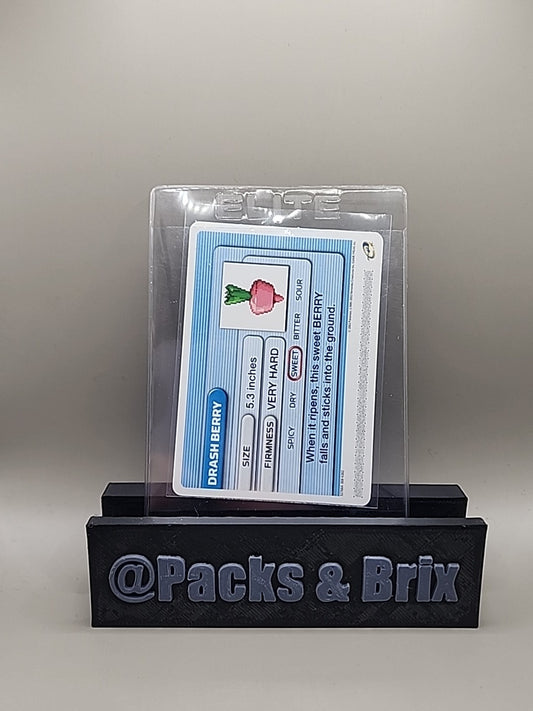 Drash Berry Pokémon Ruby & Sapphire GBA E-Reader Battle Card 008-K002 RARE HP