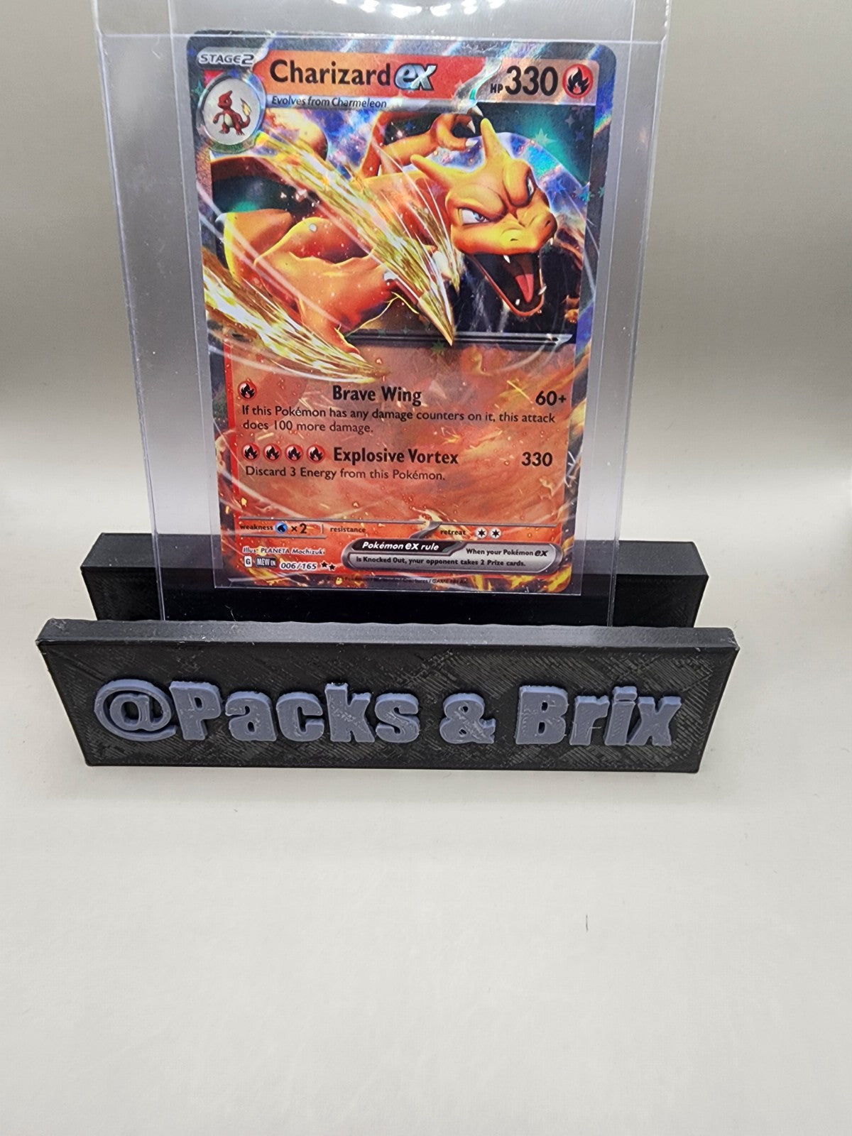 Charizard ex 006/165 Scarlet & Violet 151 Holo NM