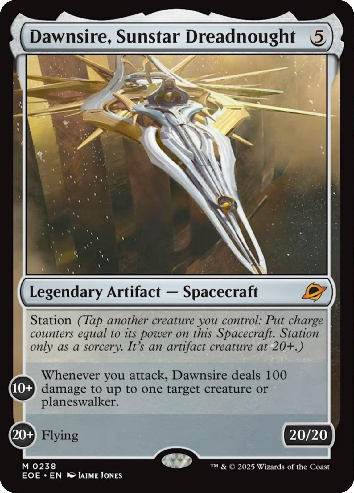 Dawnsire, Sunstar Dreadnought Edge of Eternities Regular