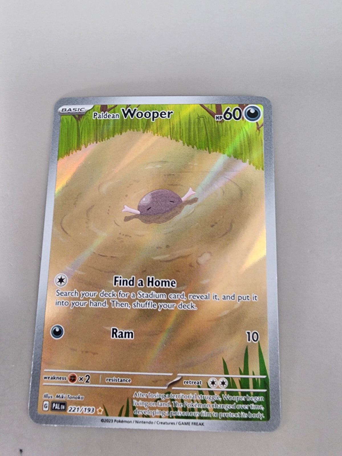 Paldean Wooper 221/193 NM