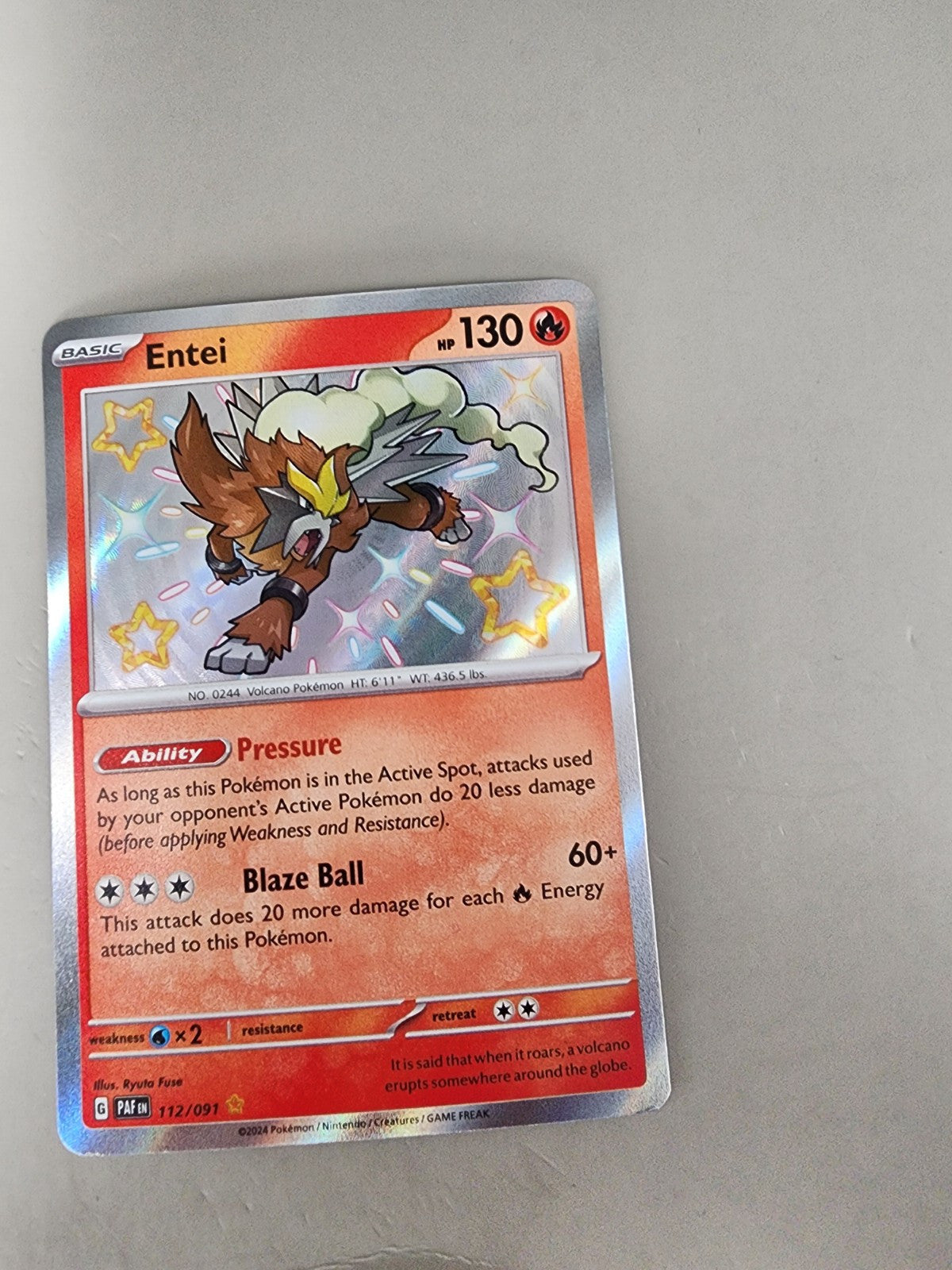 Entei 112/091 LP