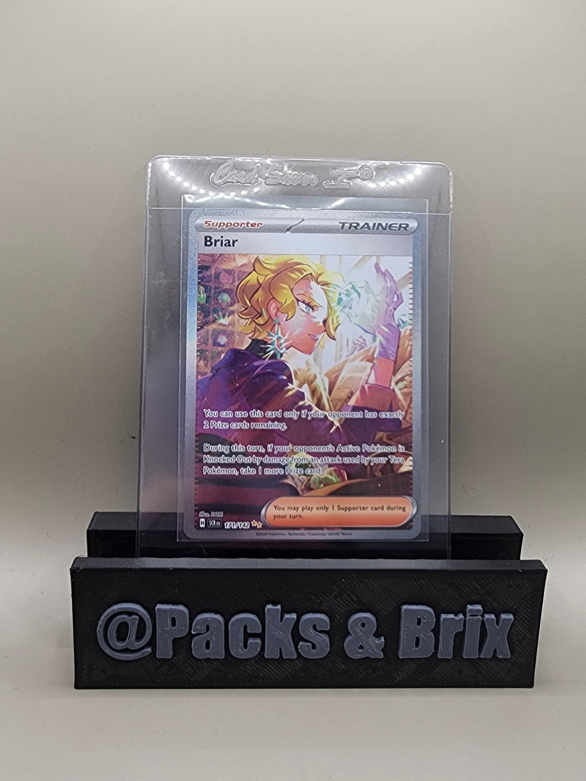 STELLAR CROWN SV07 SECRET ILLUSTRATION RARE BRIAR 171/142 NM