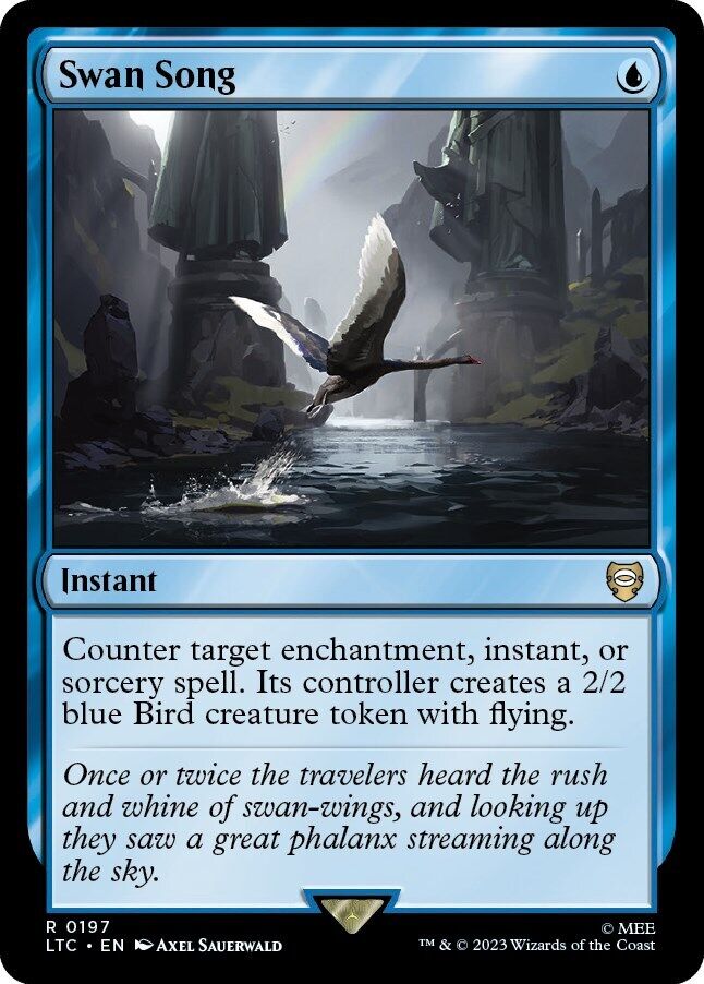 MTG Swan Song The Lord of the Rings: Tales of Middle-Earth Regular MTG NM