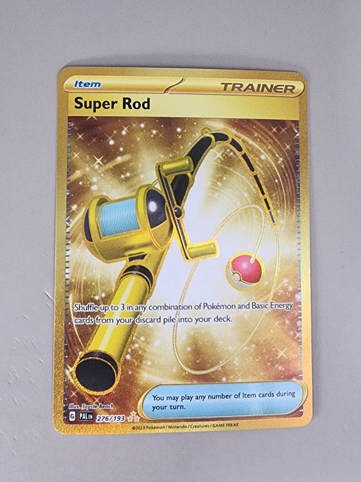 Super Rod 276/193 Sv02: Paldea Evolved Holo NM