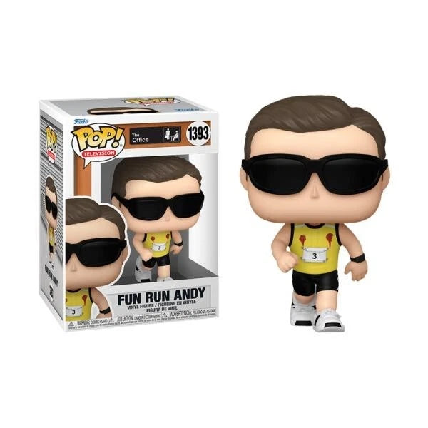 FUNKO POP ! FUN RUN ANDY THE OFFICE  1393