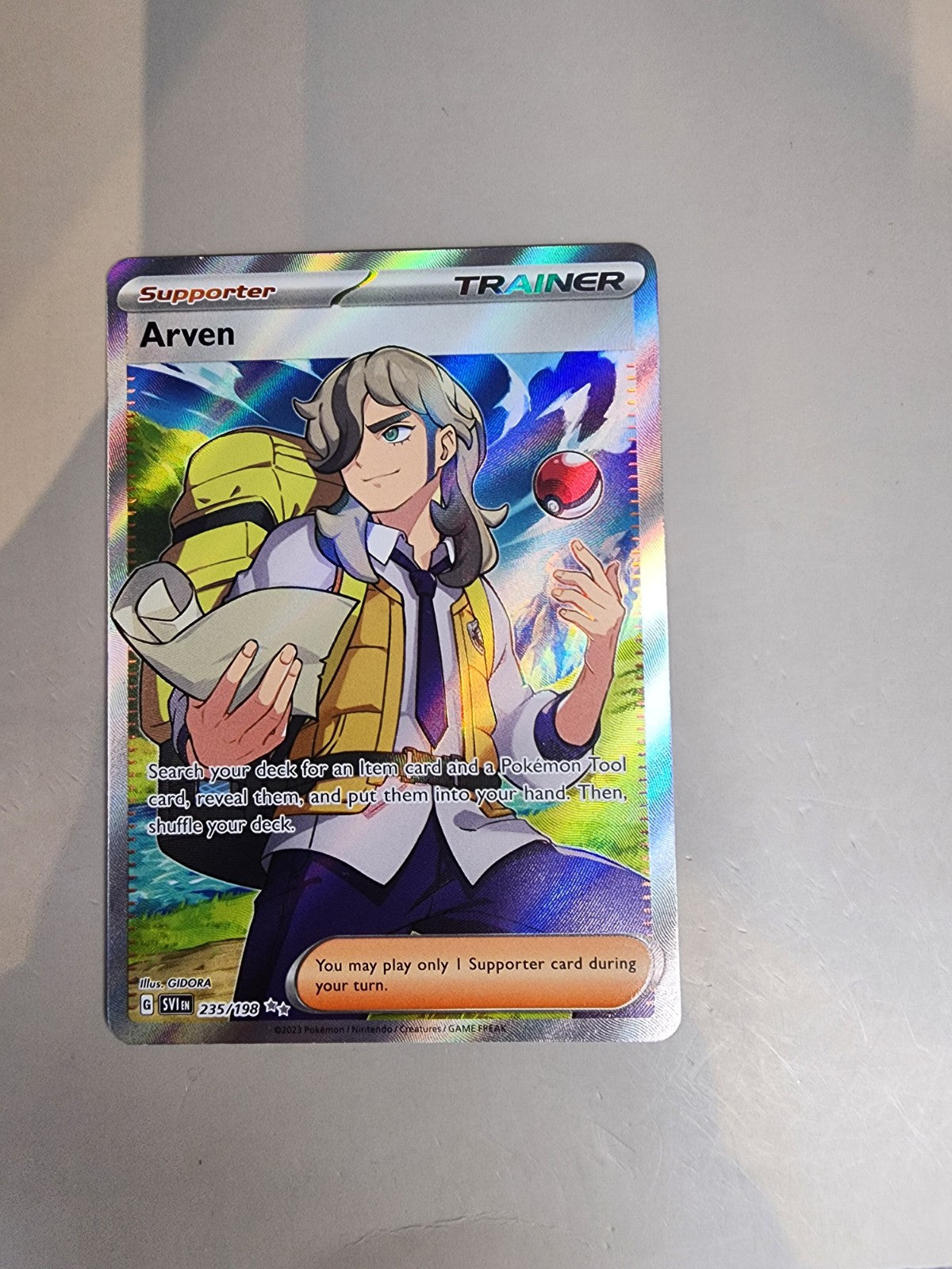 Arven 235/198 Scarlet & Violet Base Set Holo