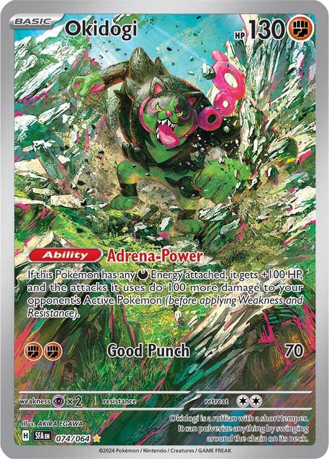 Okidogi 074/064 Sv: Shrouded Fable Holo PSA 9