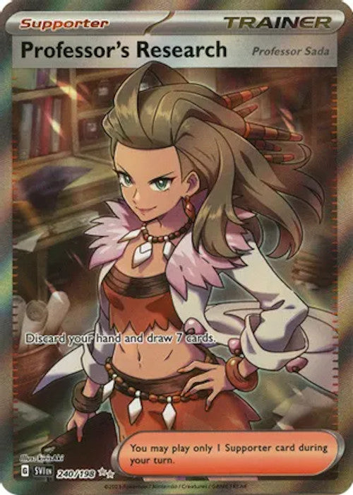 Professor's Research 240/198 Sv01: Scarlet & Violet Base Set Holo NM