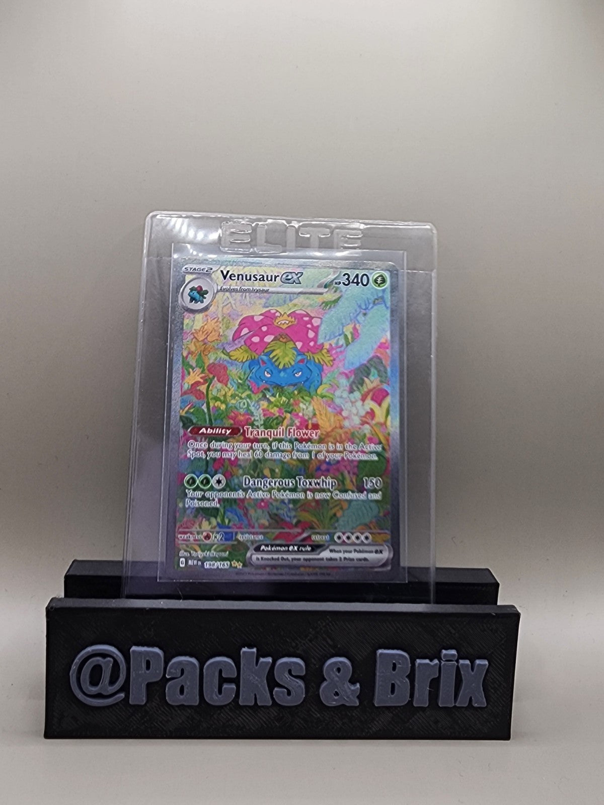 Venusaur ex 198/165 Sv: Scarlet & Violet 151 Holo NM