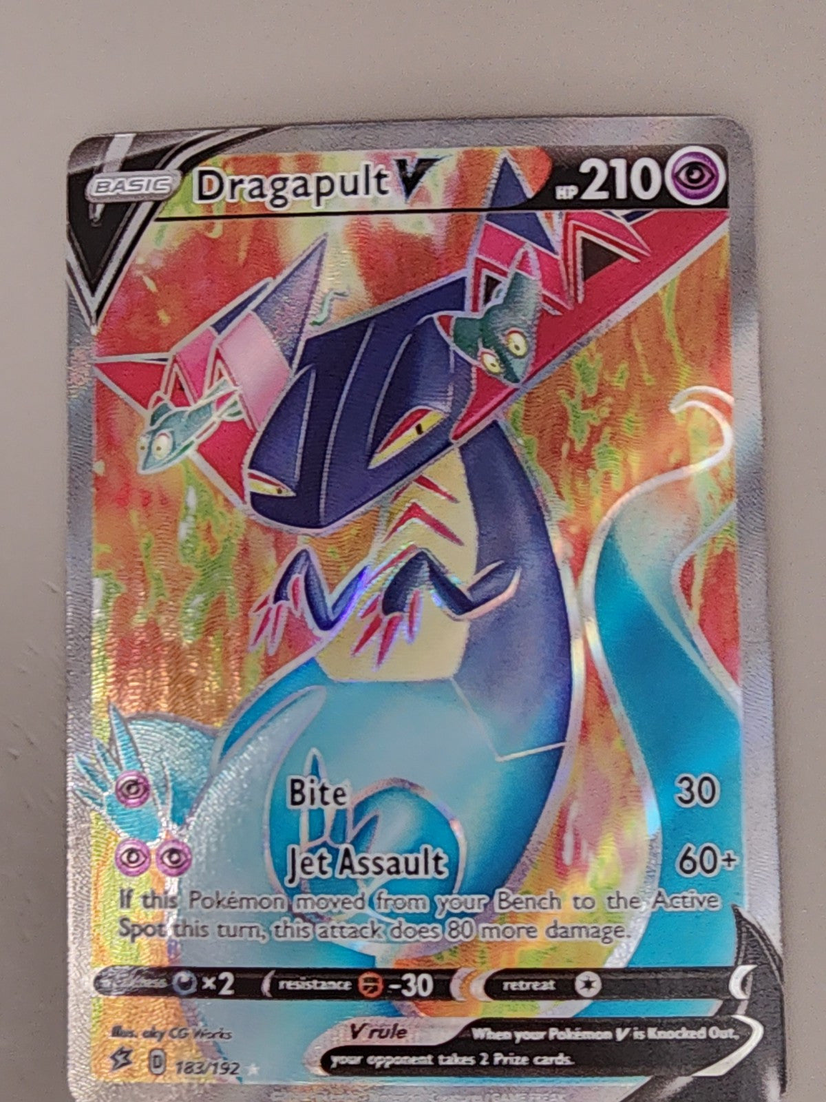 Dragapult V (Full Art) 183/192