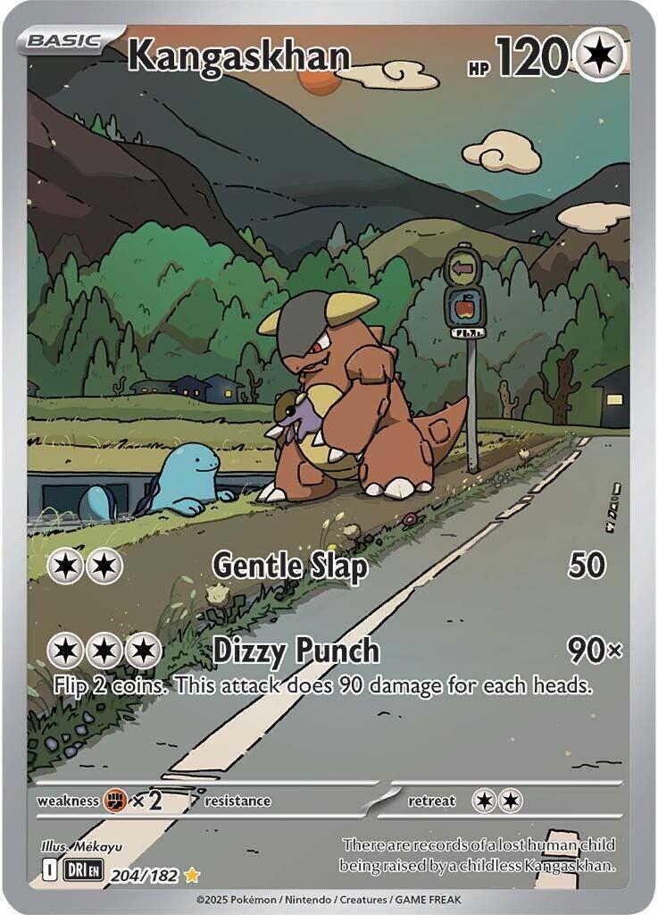 Kangaskhan 204/182 Sv10: Destined Rivals Holo Near Mint (NM)