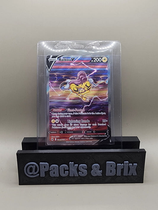 Raikou V GG41/GG70 Crown Zenith: Galarian Gallery Holo NM