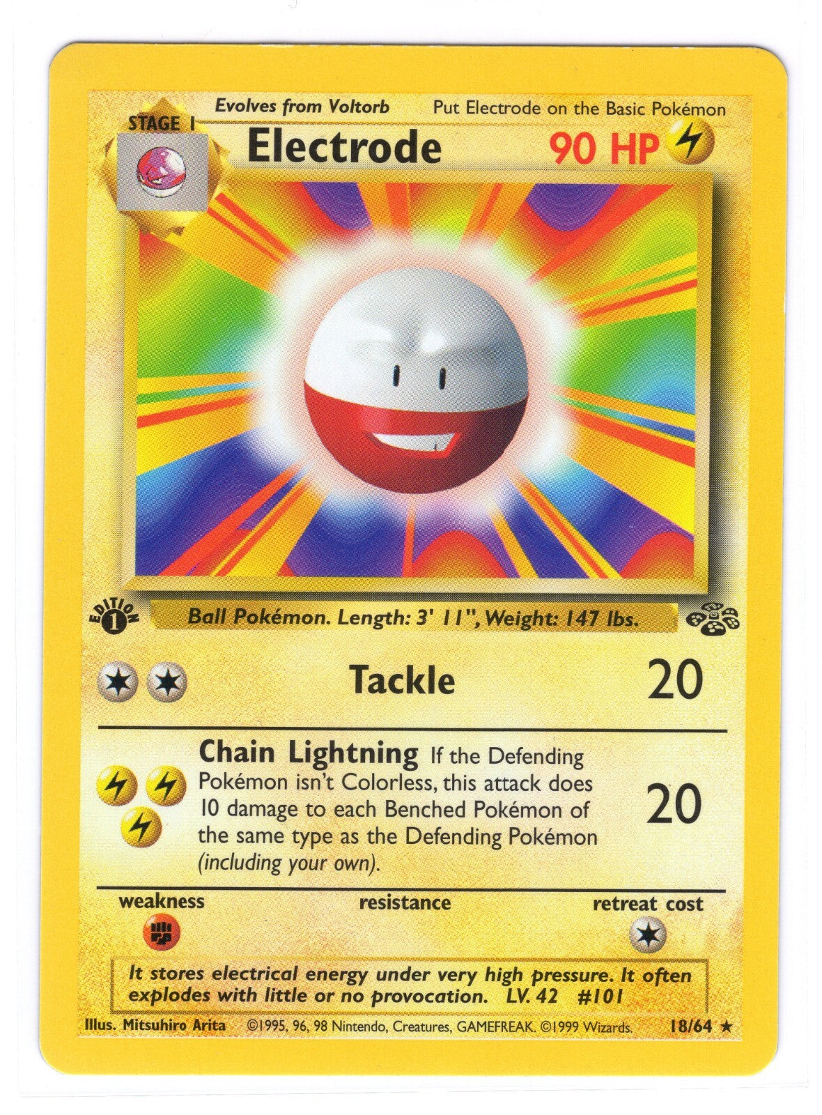 Electrode 18/64 Jungle Regular Near Mint (NM)