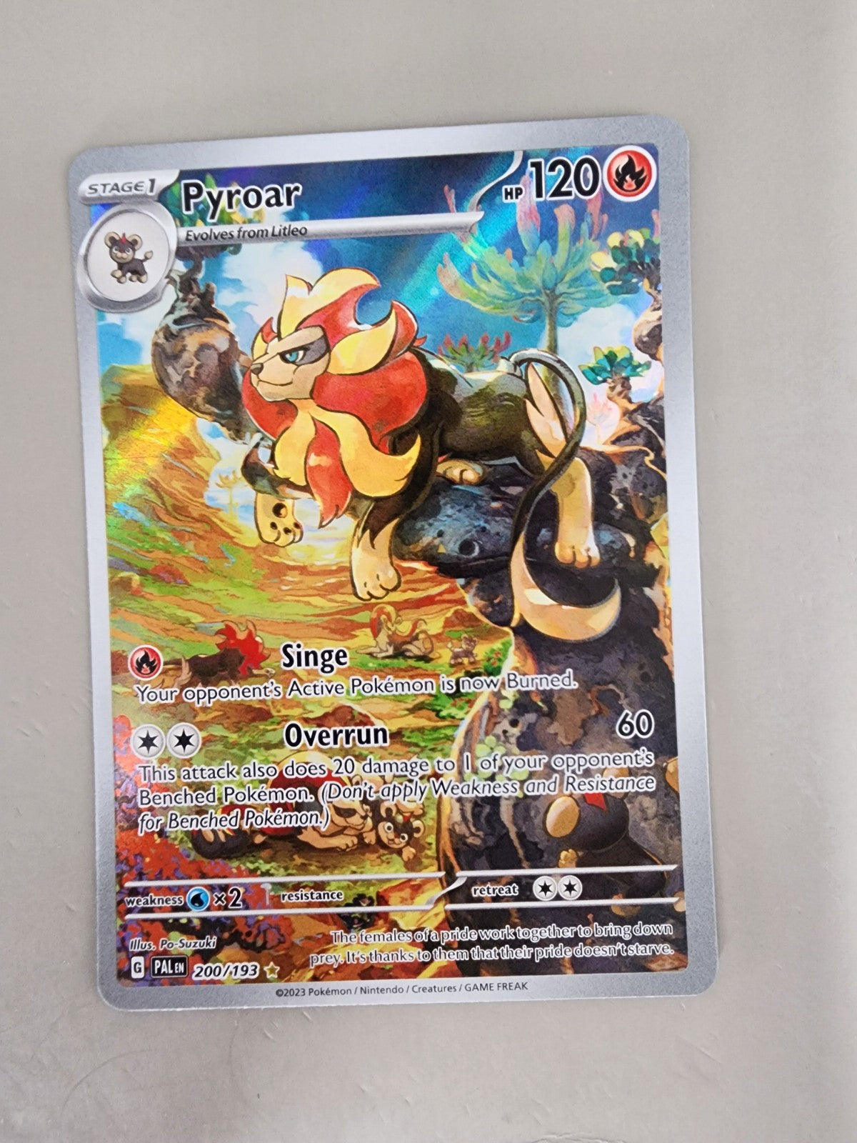 Pyroar 200/193 NM