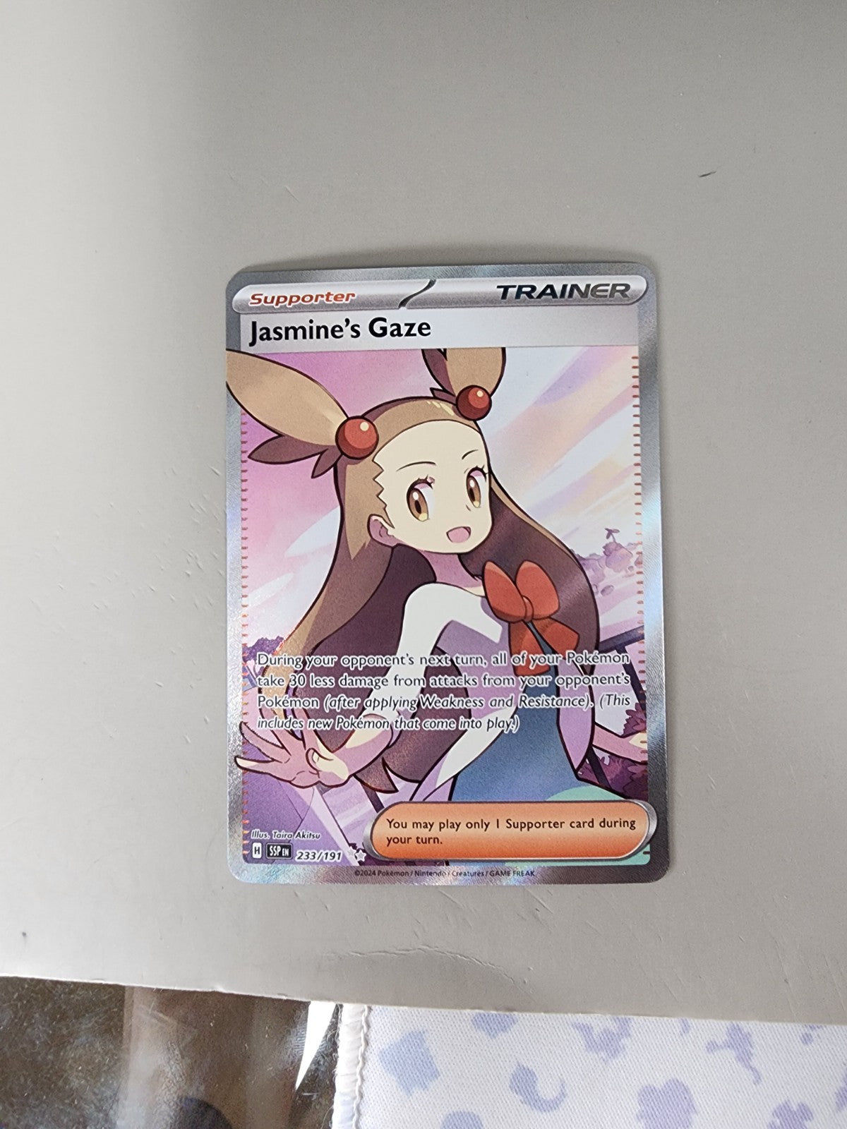 Jasmine's Gaze 233/191 Surging Sparks Holo LP