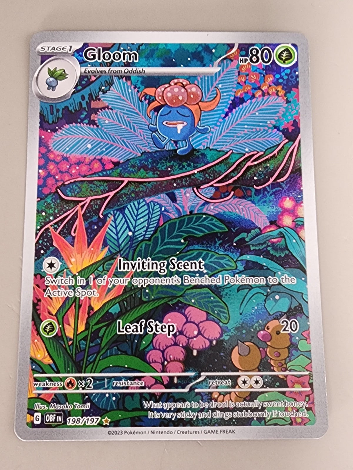 Gloom 198/197 Sv03: Obsidian Flames Holo