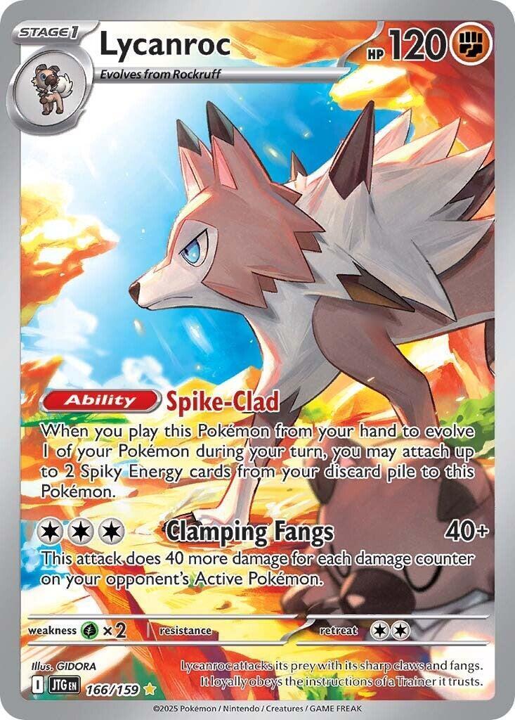Lycanroc 166/159 Sv09: Journey Together Holo NM