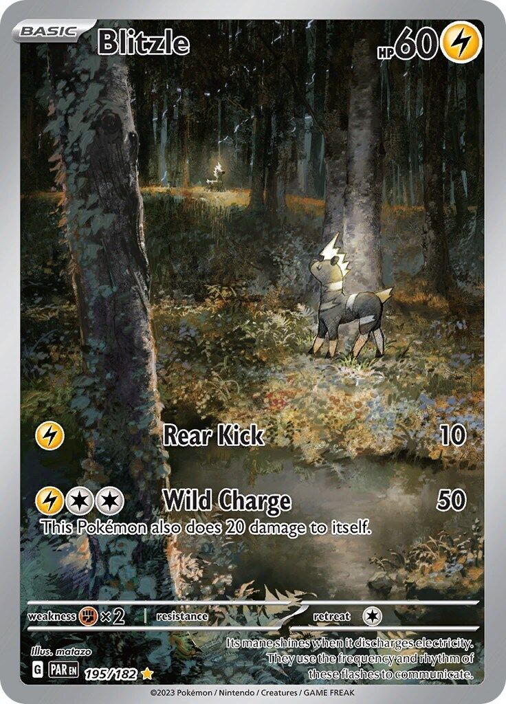 Blitzle 195/182 Sv04: Paradox Rift Holo