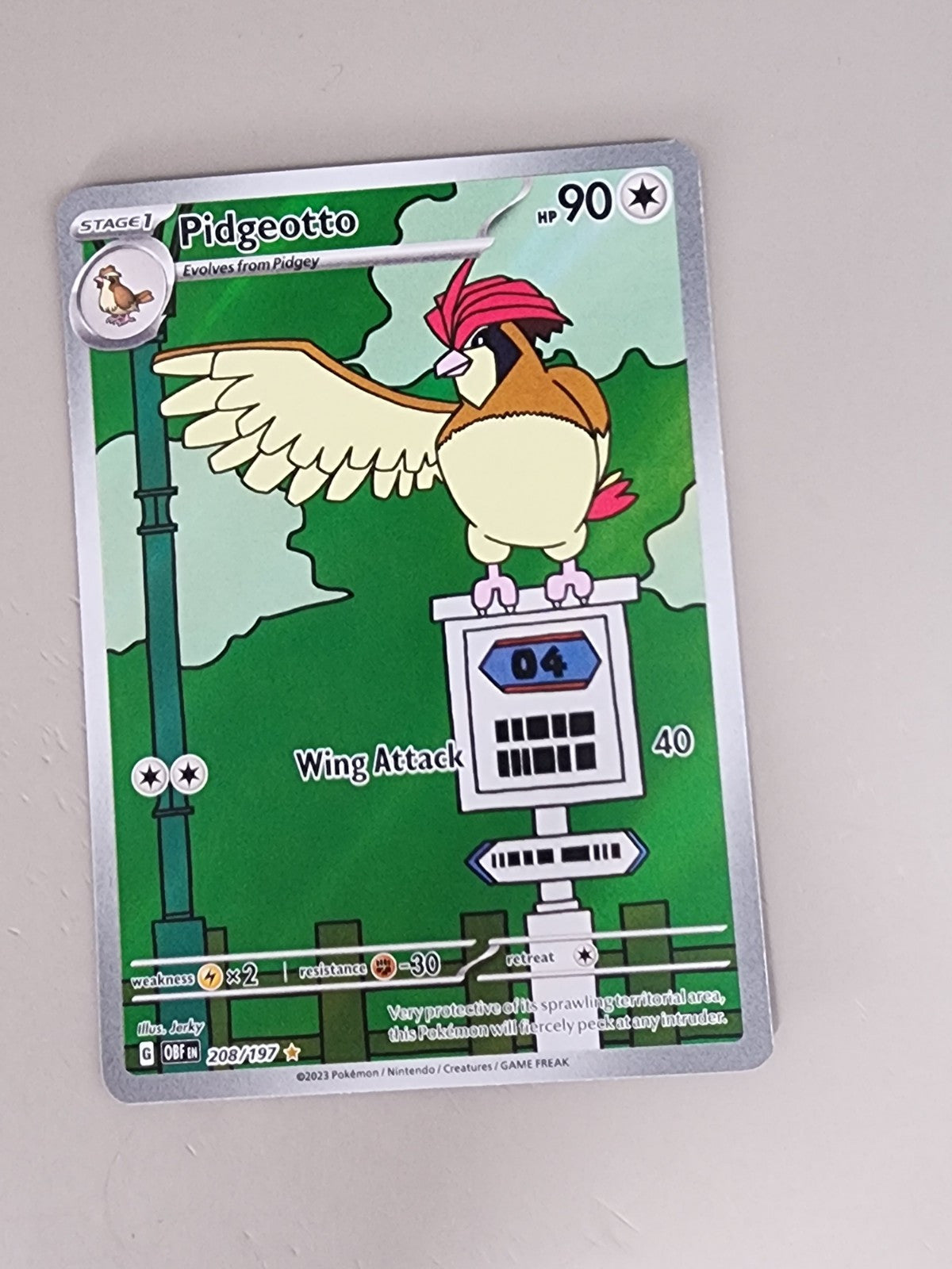 Pidgeotto 208/197 NM