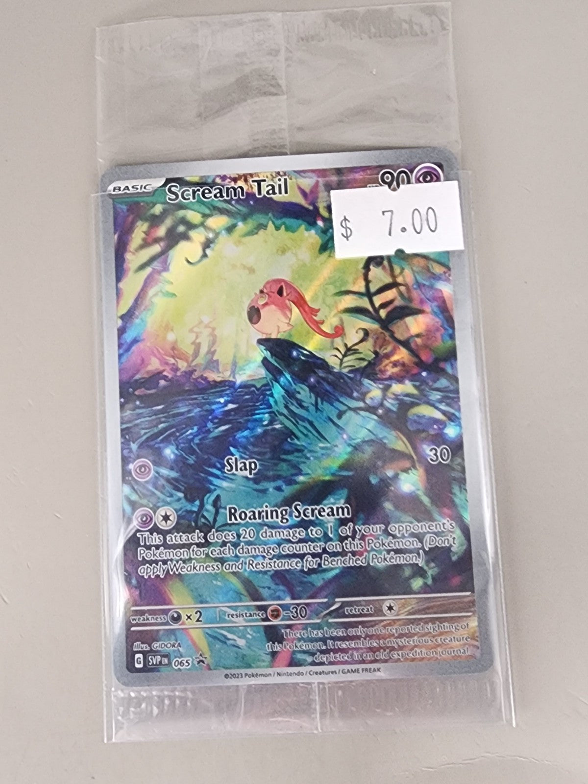 Scream Tail 065 Promo Sealed