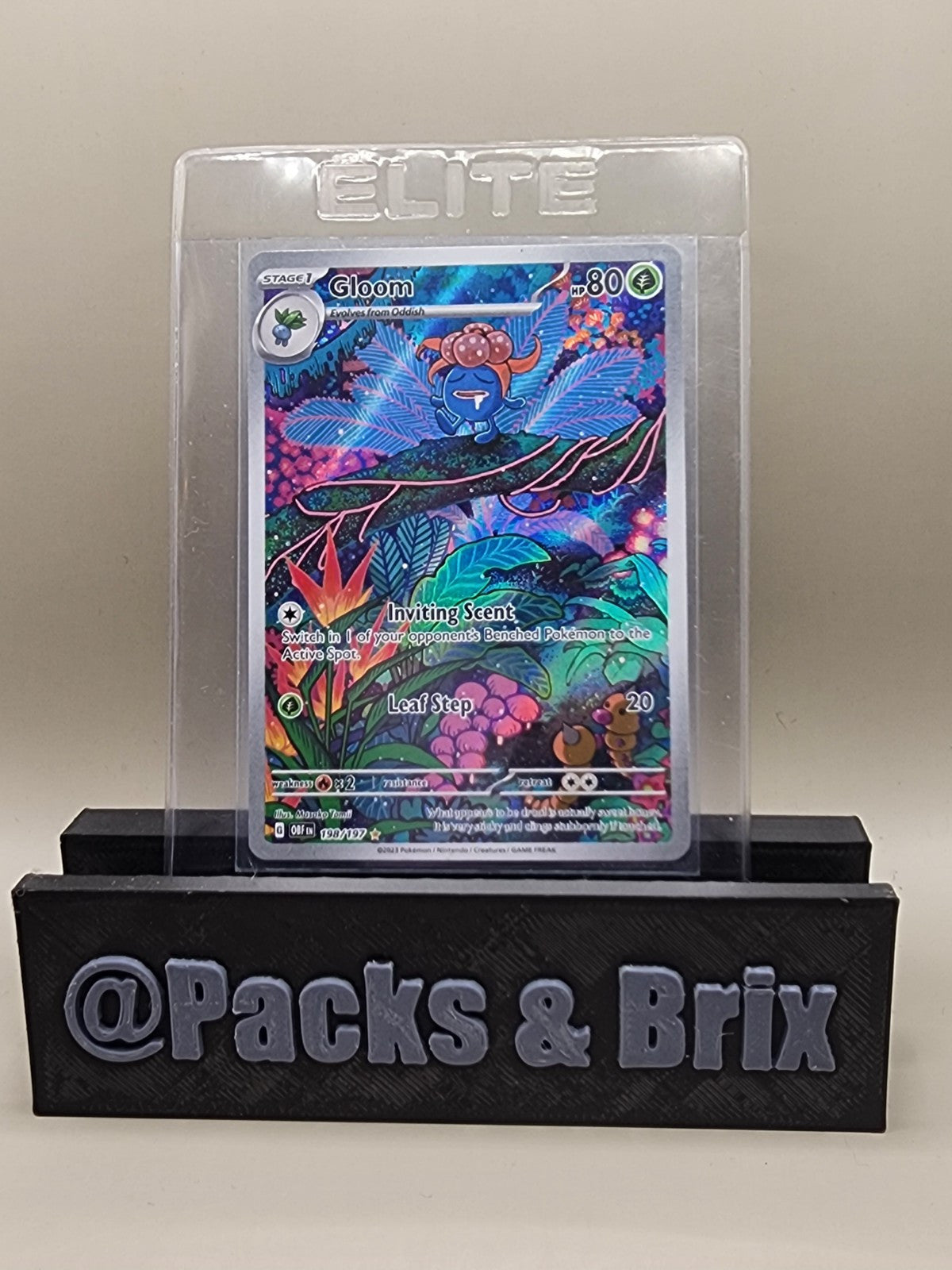 Gloom 198/197 Sv03: Obsidian Flames Holo