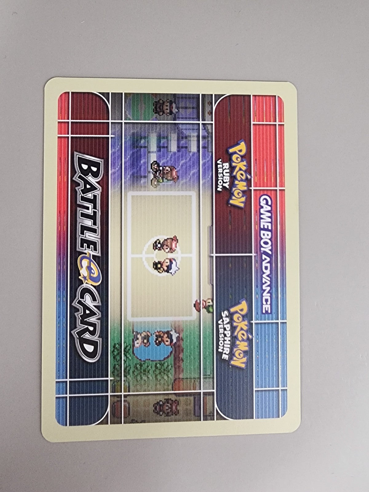 Pokemon Ruby & Sapphire - Battle Card - Nintendo GBA - Pokefan Kendall