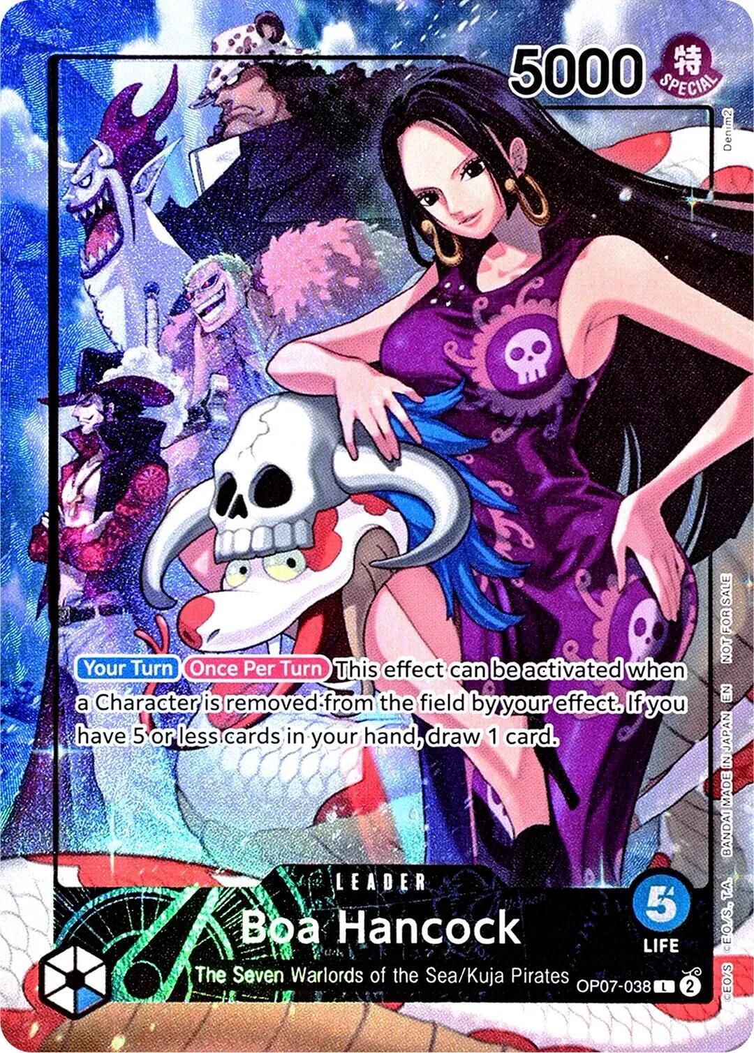 2025 ONE PIECE PROMOS 038 BOA HANCOCK PSA MAGAZINE EXCLUSIVE PSA 10