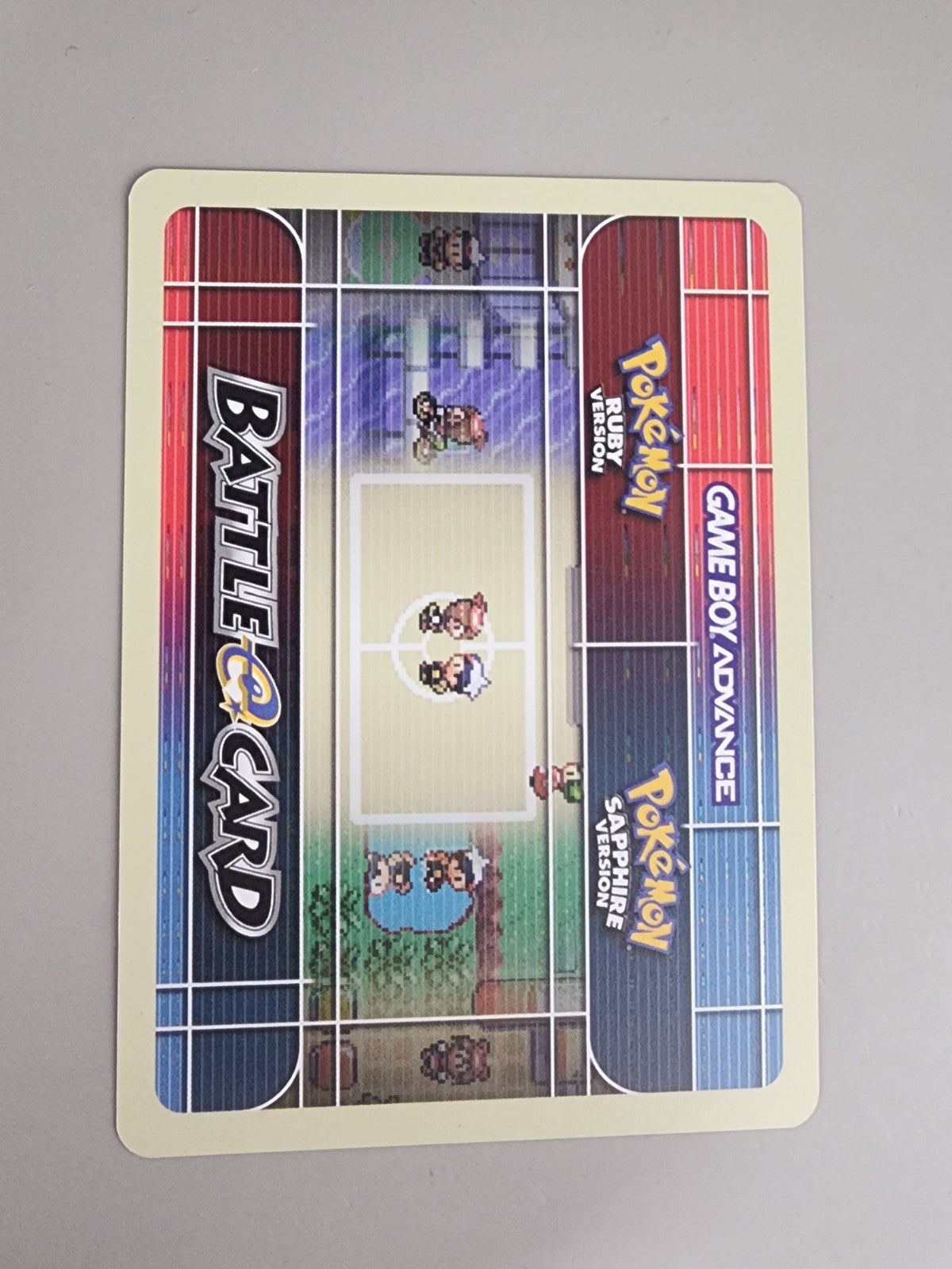 Pokemon Battle Card E Reader Ruby/Saph Gameboy Advance 2003 Guitarist Hayden