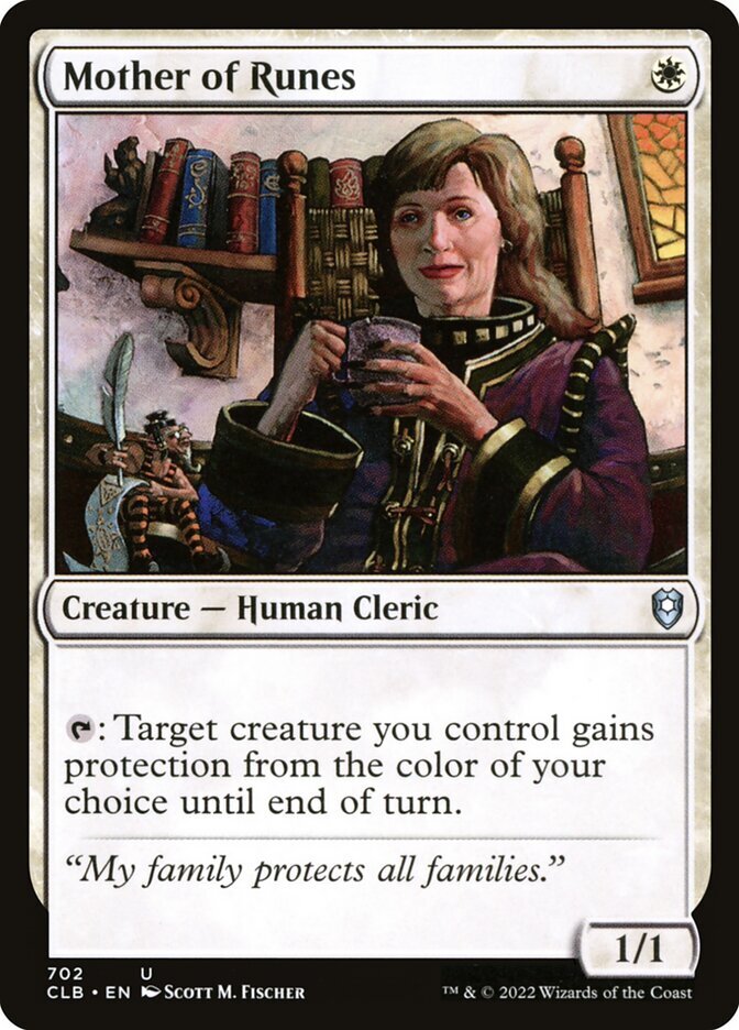 Mother of Runes Commander Legends: Battle for Baldur's Gate Regular Near Mint NM