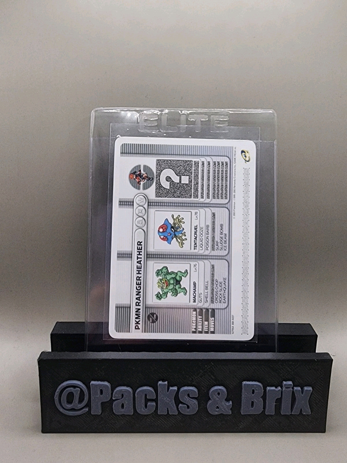 Pokemon (PKMN) Ranger Heather GBA E-Reader CARD