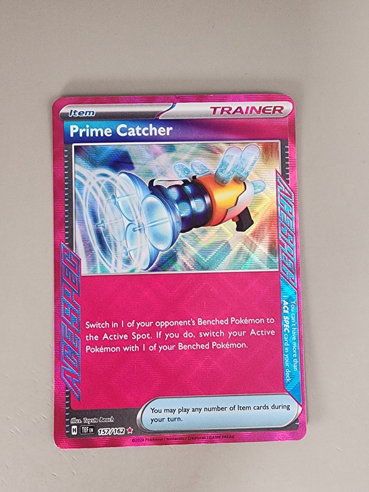 Prime Catcher 157/162 Sv05: Temporal Forces Holo LP