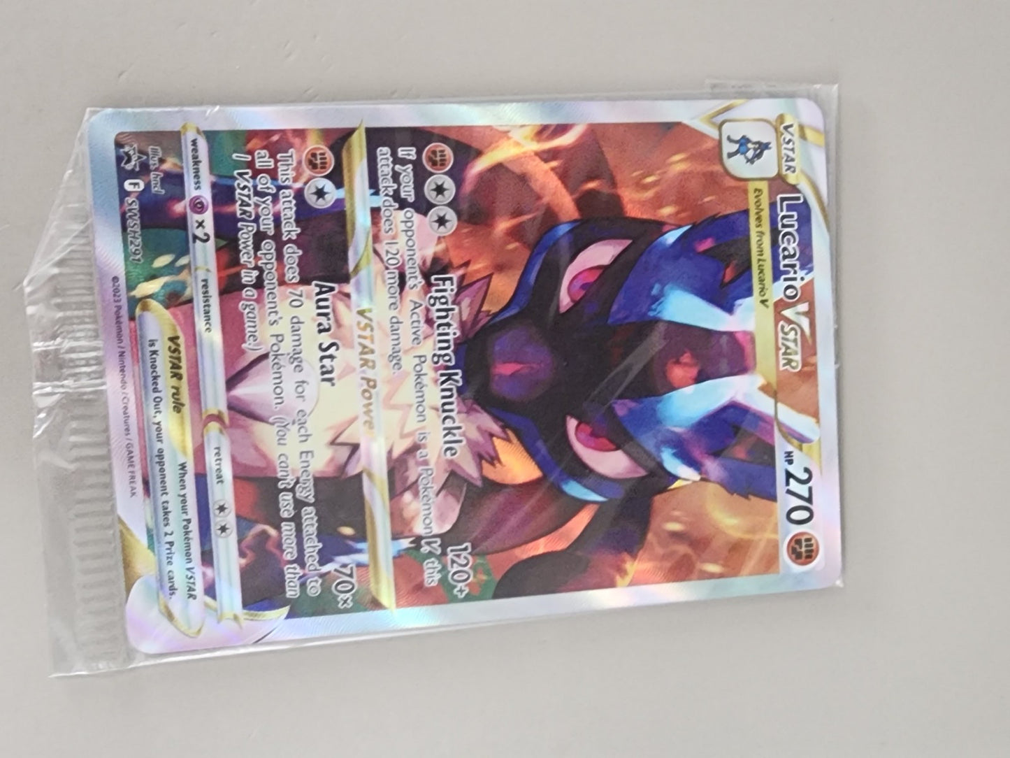 Lucario VSTAR Swsh291 Promo Sealed