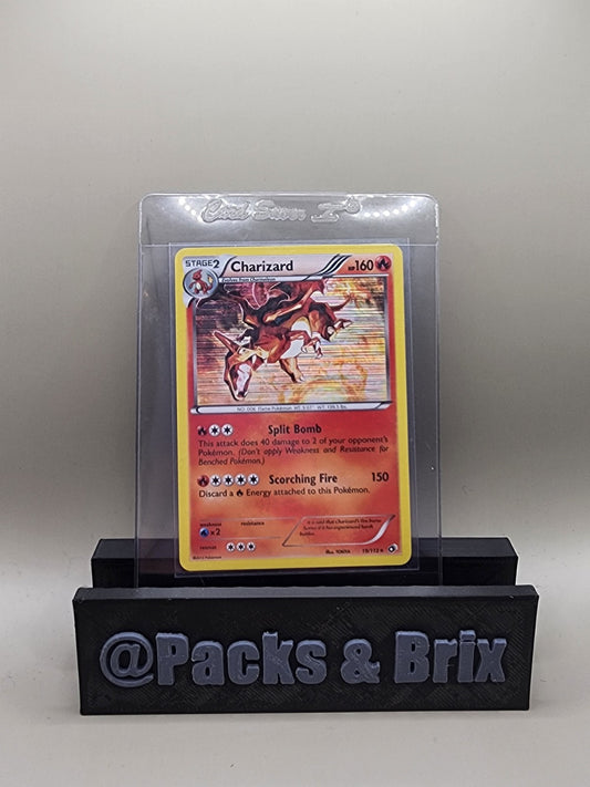 Charizard 19/113 Legendary Treasures Holo Rare Moderately Played Condition MP