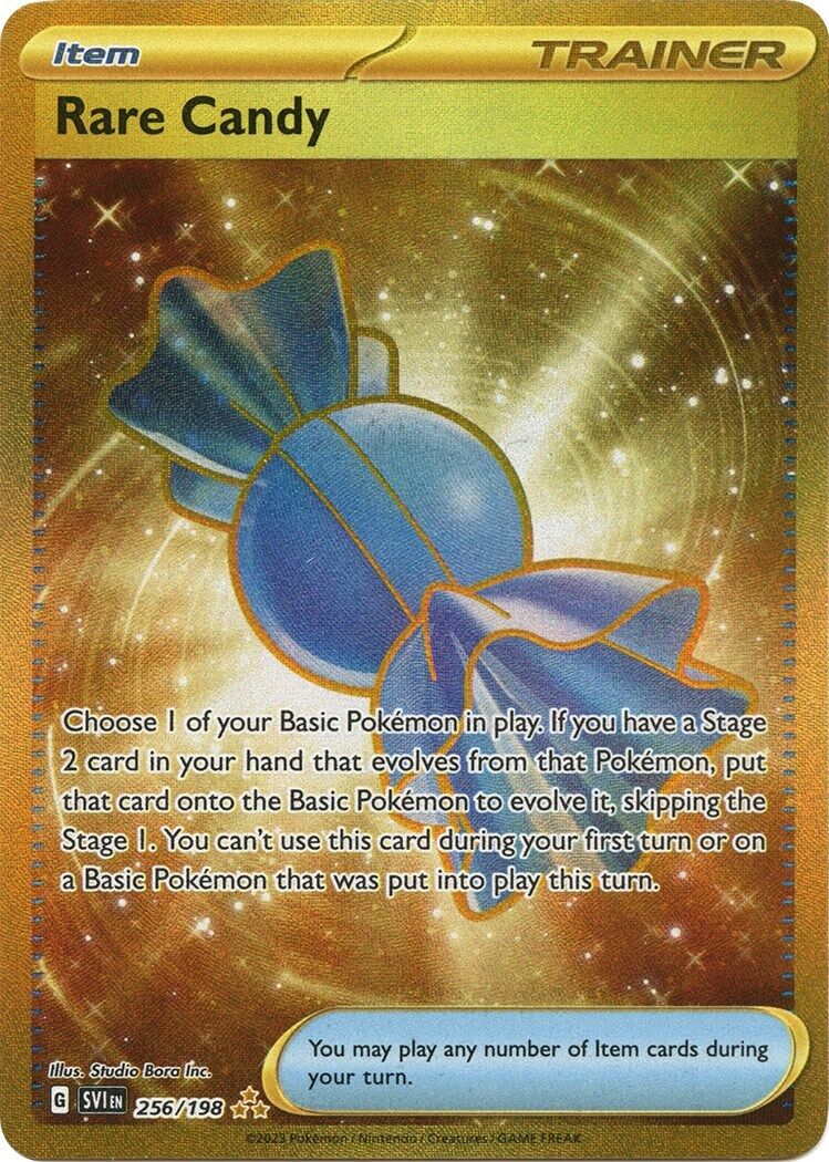 Rare Candy 256/198 Sv01: Scarlet & Violet Base Set Holo Near Mint (NM)