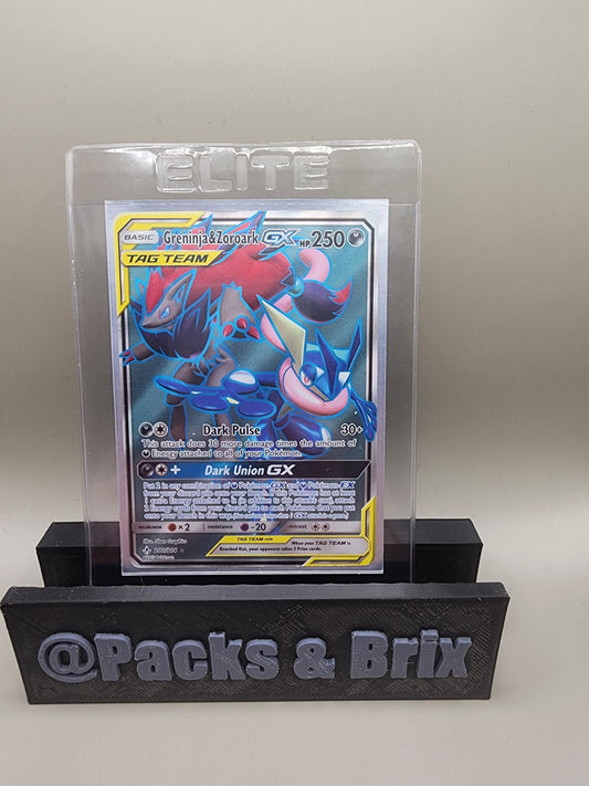 Greninja & Zoroark GX (Full Art) 200/214 MP